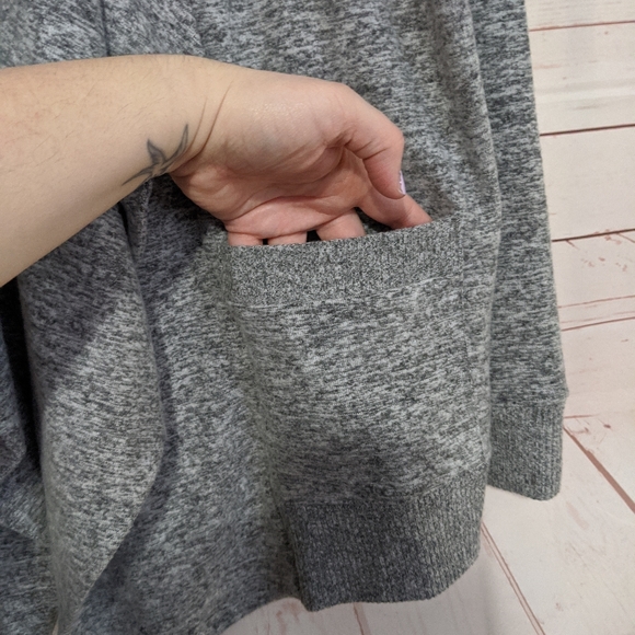 🆕 SALE Lucky Brand Plush Hacci Draped Cardigan - Picture 5 of 6